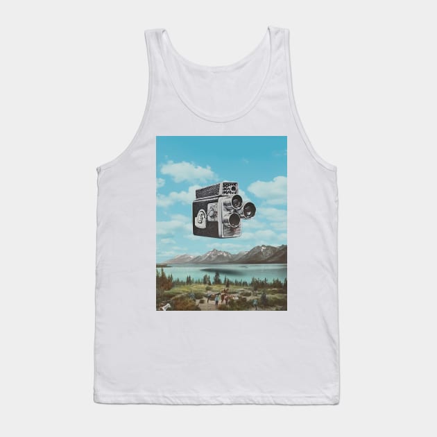 8mm - Surreal/Collage Art Tank Top by DIGOUTTHESKY